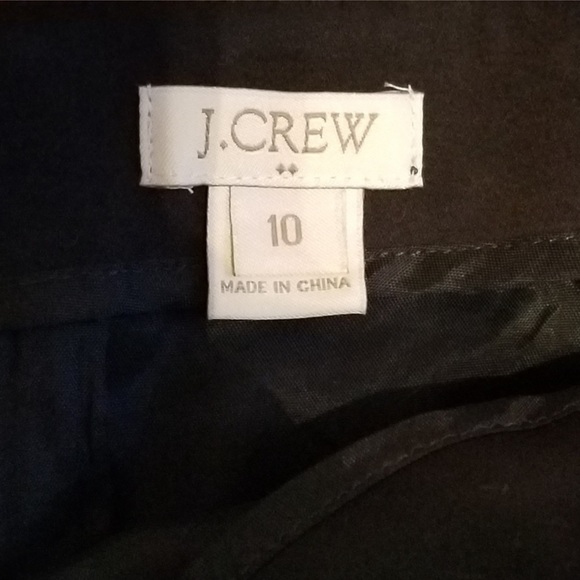 J. CREW Mini Skirt in Ivory Dot Jacquard, Size 10 - Picture 5 of 8